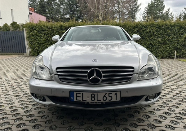 Mercedes-Benz CLS cena 79900 przebieg: 96000, rok produkcji 2007 z Łódź małe 67